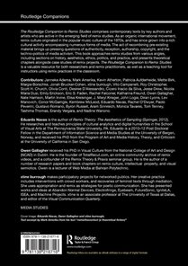 The Routledge Companion to Remix Studies achterzijde