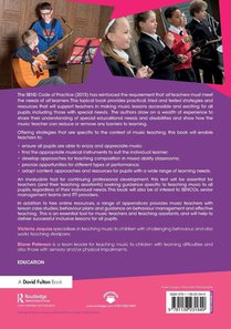 Addressing Special Educational Needs and Disability in the Curriculum: Music achterzijde