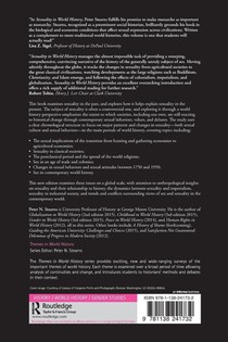 Sexuality in World History achterzijde