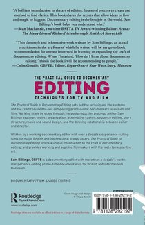 The Practical Guide to Documentary Editing achterzijde