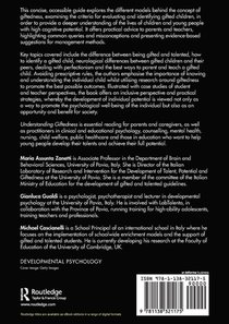 Understanding Giftedness achterzijde