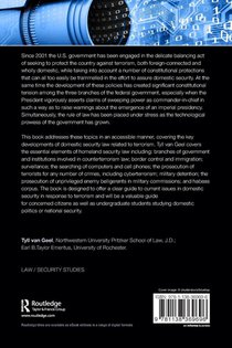 Homeland Security Law achterzijde