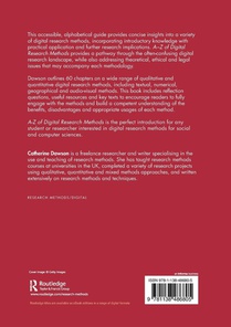 A-Z of Digital Research Methods achterzijde