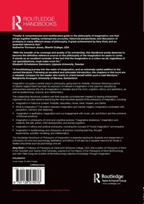 The Routledge Handbook of Philosophy of Imagination achterzijde
