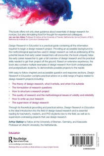Design Research in Education achterzijde