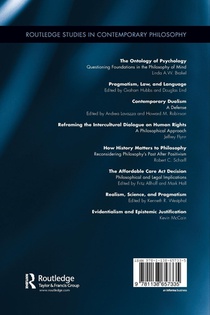 Evidentialism and Epistemic Justification achterzijde