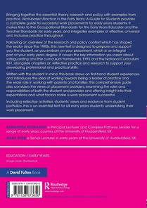 Work-based Practice in the Early Years achterzijde