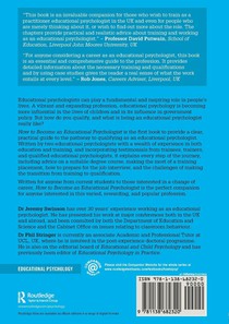 How to Become an Educational Psychologist achterzijde