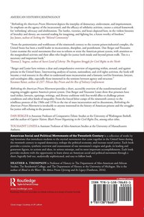 Rethinking the American Prison Movement achterzijde