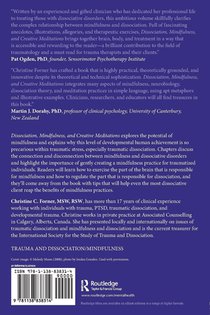 Dissociation, Mindfulness, and Creative Meditations achterzijde