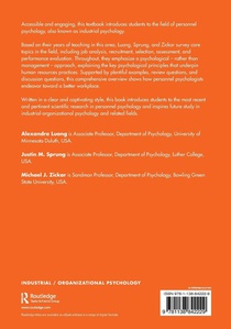 Personnel Psychology achterzijde