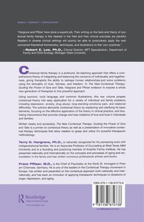 The New Contextual Therapy achterzijde
