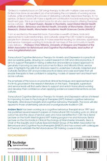 Transcultural Cognitive Behaviour Therapy for Anxiety and Depression achterzijde
