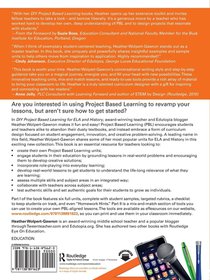 DIY Project Based Learning for ELA and History achterzijde