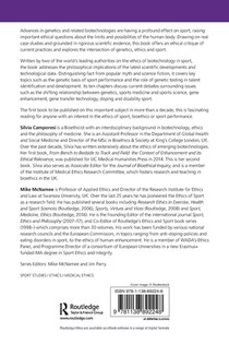 Bioethics, Genetics and Sport achterzijde