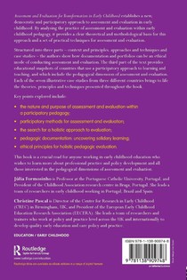 Assessment and Evaluation for Transformation in Early Childhood achterzijde
