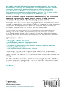 Inclusive Education achterzijde