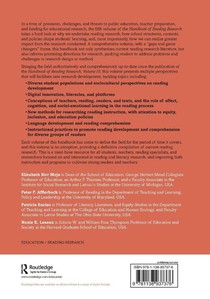 Handbook of Reading Research, Volume V achterzijde