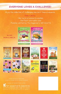 The New York Times Delightfully Difficult Crosswords achterzijde