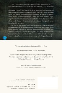 Book of My Lives achterzijde