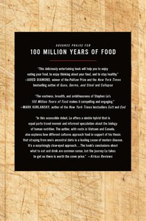 100 Million Years of Food achterzijde