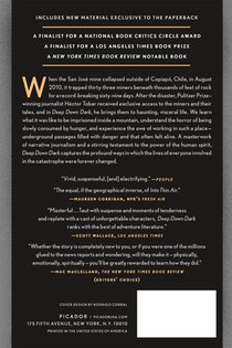 Deep Down Dark achterzijde