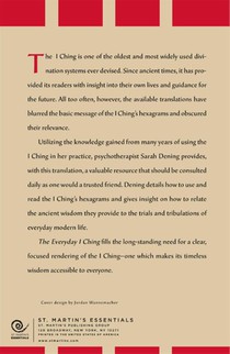 Everyday I Ching achterzijde