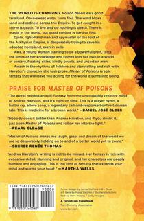 Master of Poisons achterzijde