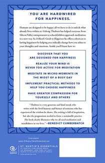 A Monk's Guide to Happiness achterzijde