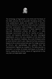 The Archaeology of Yog-Sothoth achterzijde