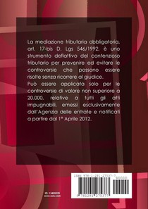 Mediazione Tributaria achterzijde