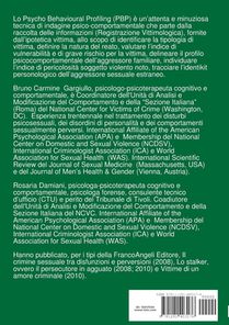 Psycho Behavioural Profiling - Victimological Comprensive Assessment achterzijde