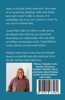 Jesus with a Side of Coffee achterzijde