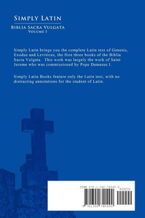 Simply Latin - Biblia Sacra Vulgata Vol. I achterzijde