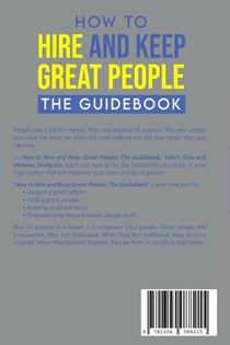 How to Hire and Keep Great People achterzijde