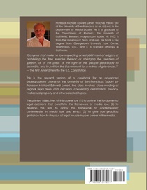 The Free Flow of Information: Media Law and Freedom of Expression in the United States achterzijde