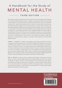 A Handbook for the Study of Mental Health achterzijde