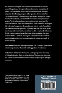 What Is a Slave Society? achterzijde