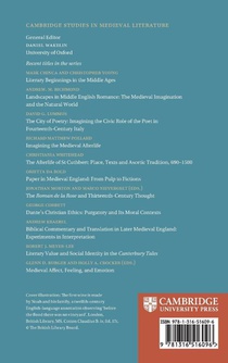 A New Literary History of the Long Twelfth Century achterzijde