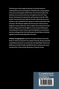 The Logic of Securities Law achterzijde