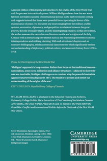 The Origins of the First World War achterzijde