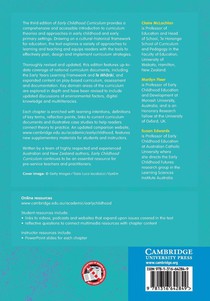Early Childhood Curriculum achterzijde