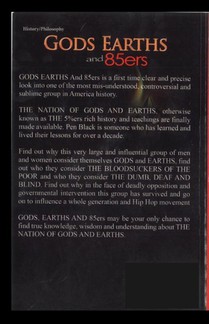 Gods,Earths and 85ers achterzijde