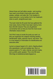 The Best of Estate Law Canada achterzijde
