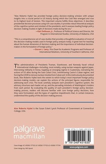 US Foreign Policy Decision-Making from Truman to Kennedy achterzijde