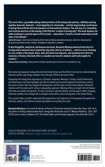 A Diplomatic History of US Immigration during the 20th Century achterzijde