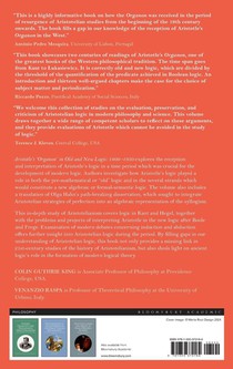 Aristotle’s Organon in Old and New Logic achterzijde