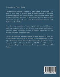Venture Capital Private Equity Program achterzijde