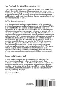The Power of Your Subconscious Mind achterzijde