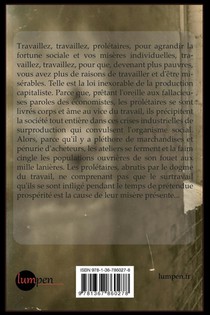 Le droit a la paresse achterzijde